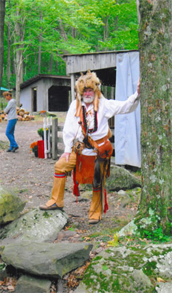Mountain Man Pausing
