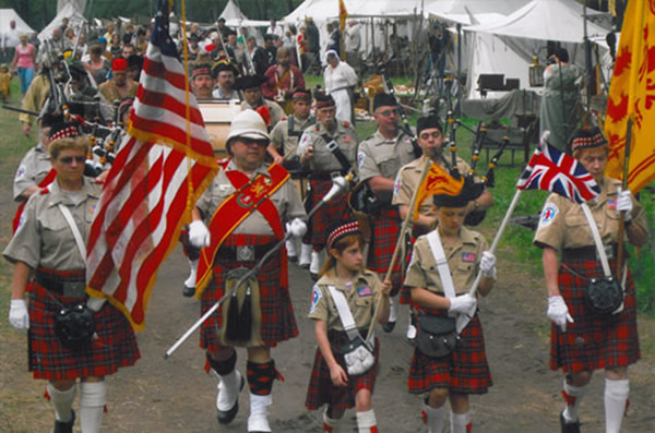 Parading The Colors
