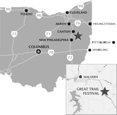 Great Trail Festival Location